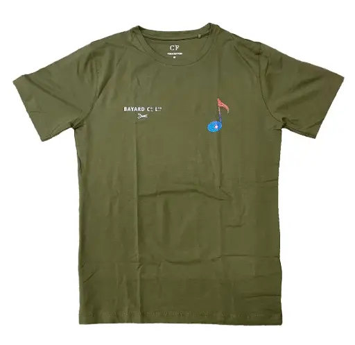 T-shirt vert kakhi FFM26
